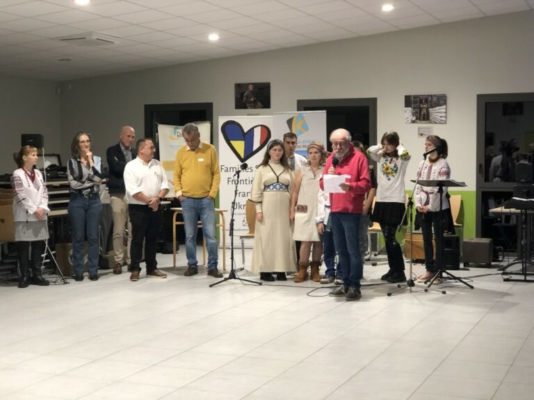 Soirée festive avec les enfants ukrainiens